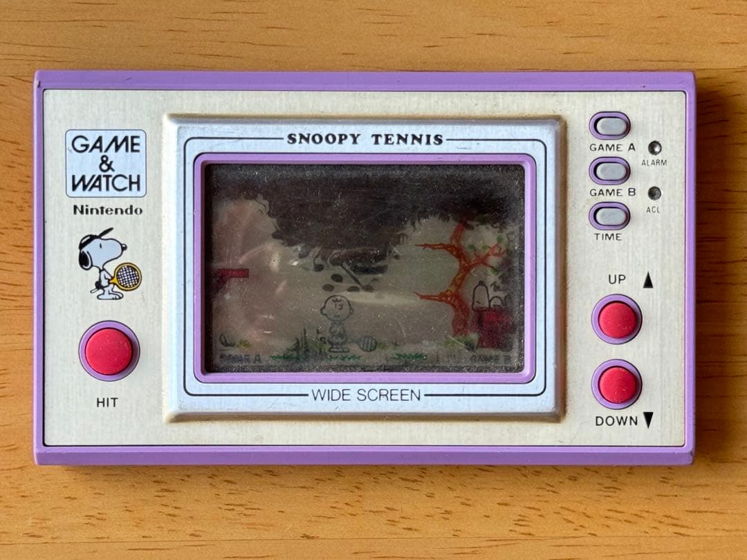 任天堂 ゲームウォッチ スヌーピー テニス