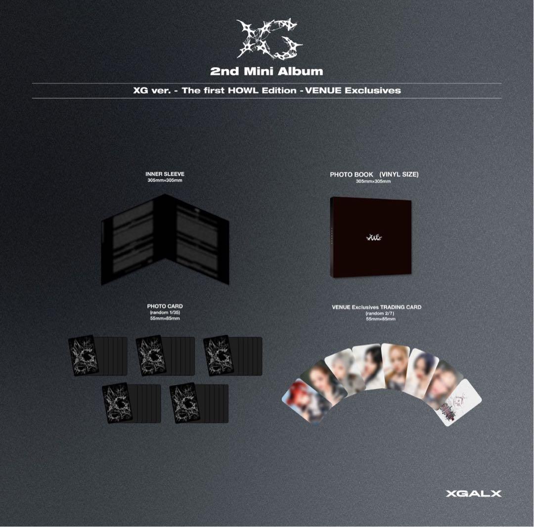 XG AWE the first howl VINYL US レコード　awe