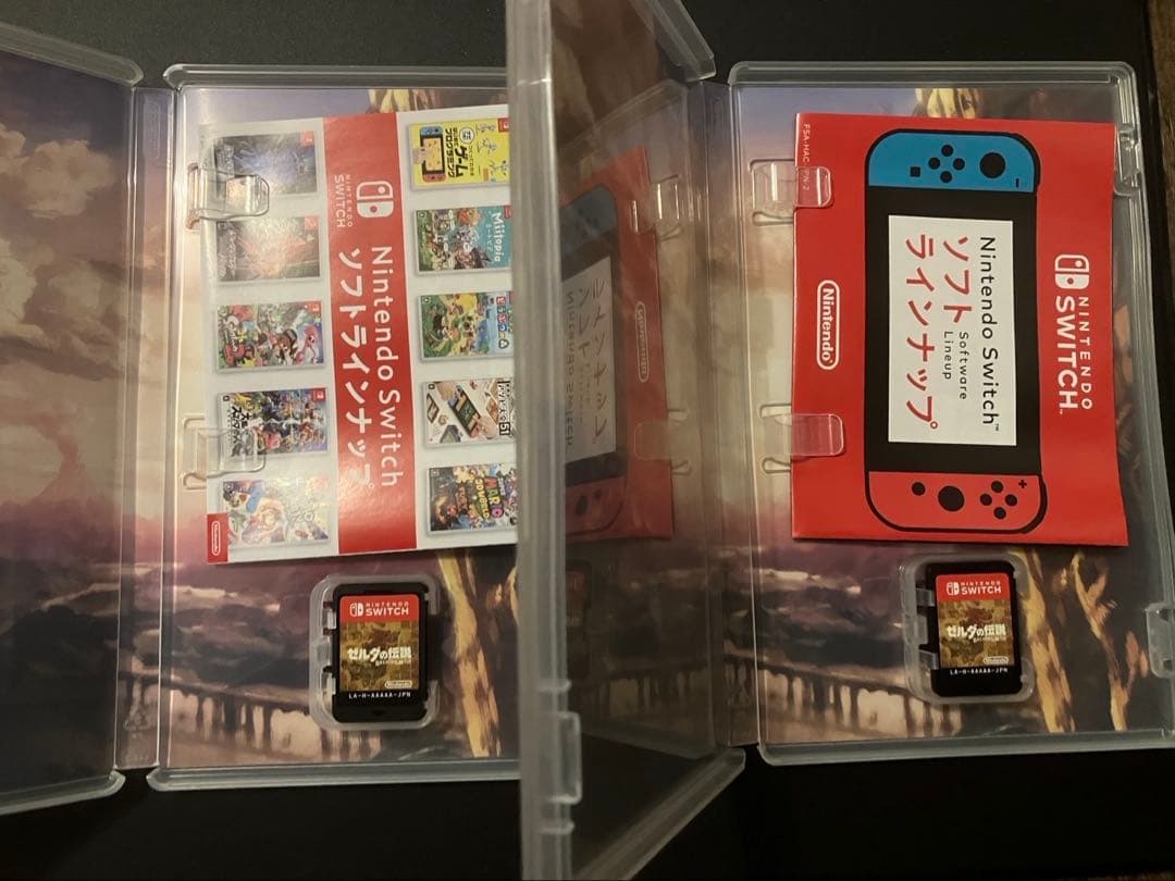 ゼルダの伝説ブレスオブザワイルド2本セット