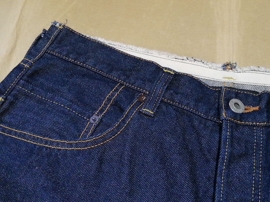 K*i様 美品　Johnbull　Mサイズ　ワイドテーパードジーンズ　ワンウォッ