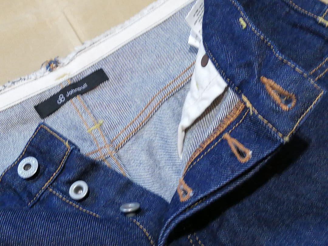 K*i様 美品　Johnbull　Mサイズ　ワイドテーパードジーンズ　ワンウォッ