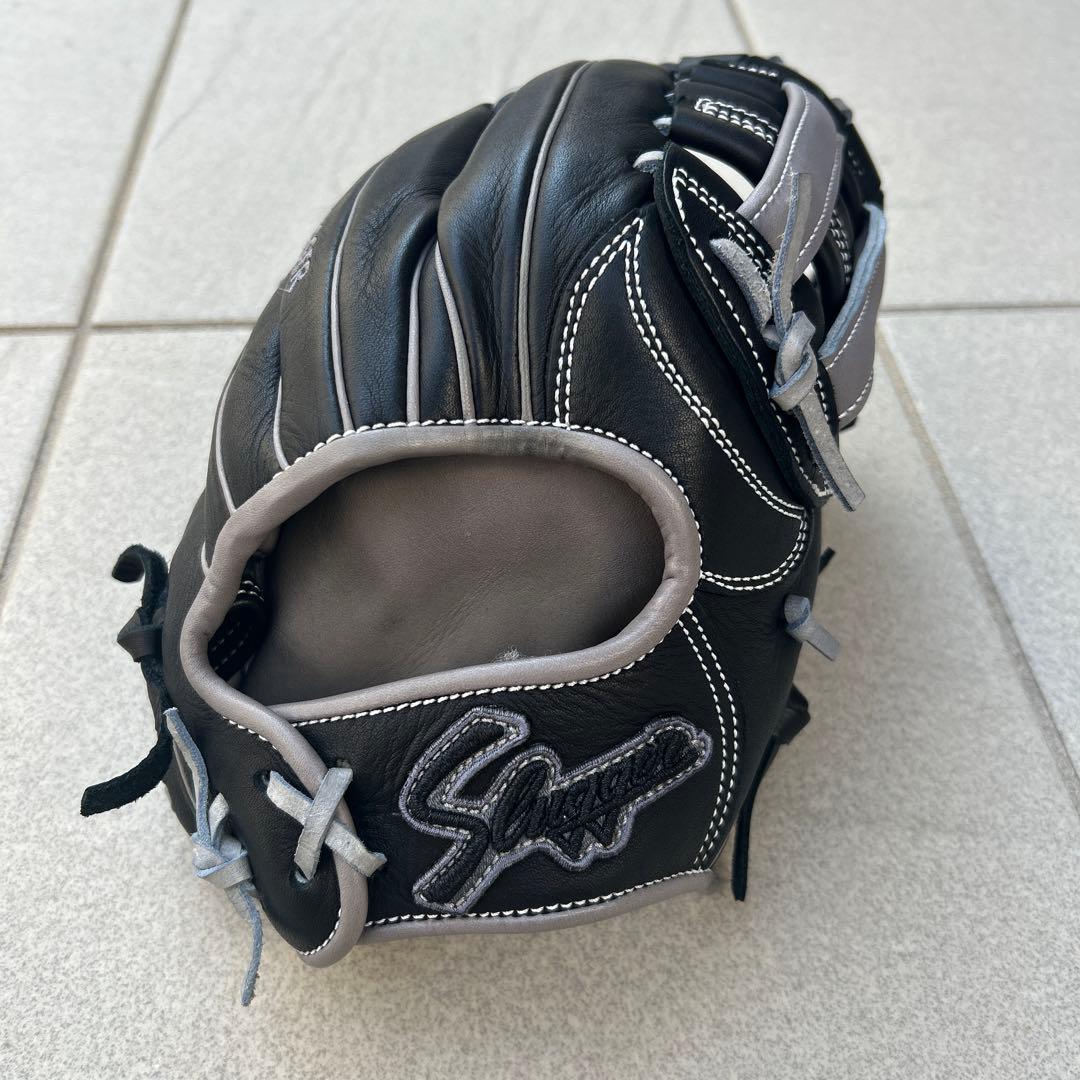 KUBOTA SLUGGER 軟式グローブ ブラック/グレー