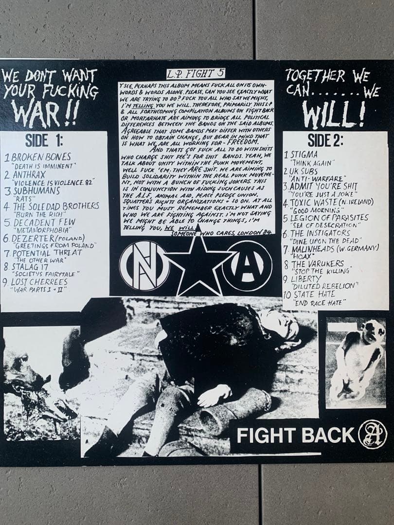 V/A – We Don't Want Your Fucking War!