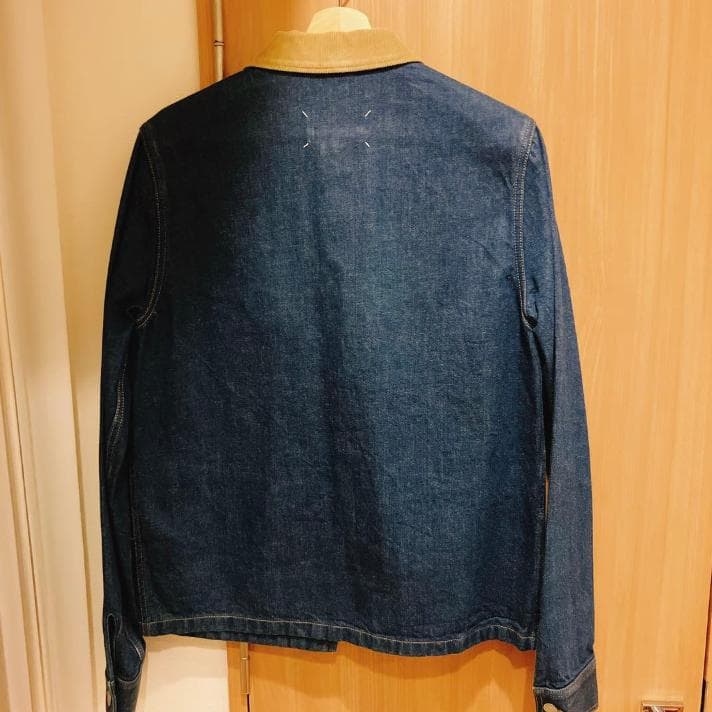 定価32万 試着のみほぼ新品 マルジェラ デニムジャケット カバーオール 48
