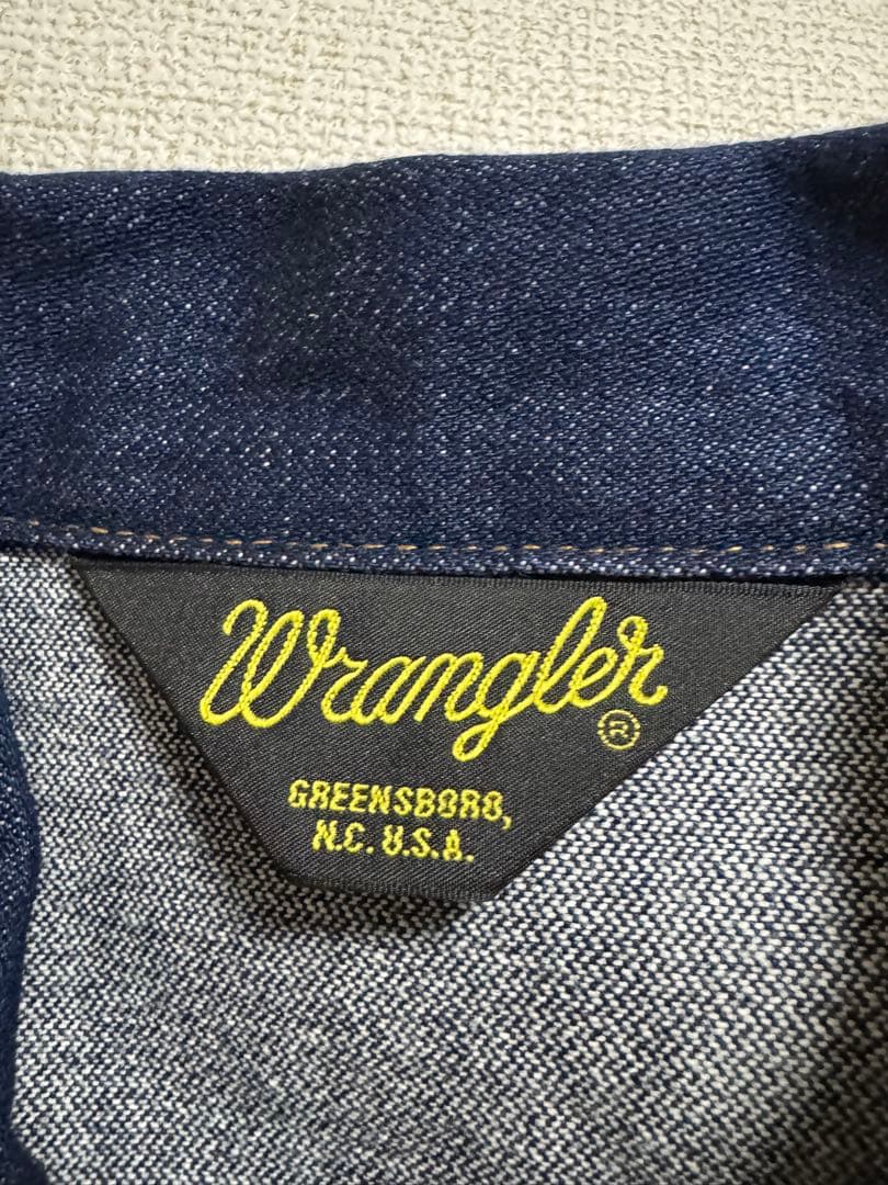 Wrangler TRUCKER JACKET/デニムジャケットインディゴブルー