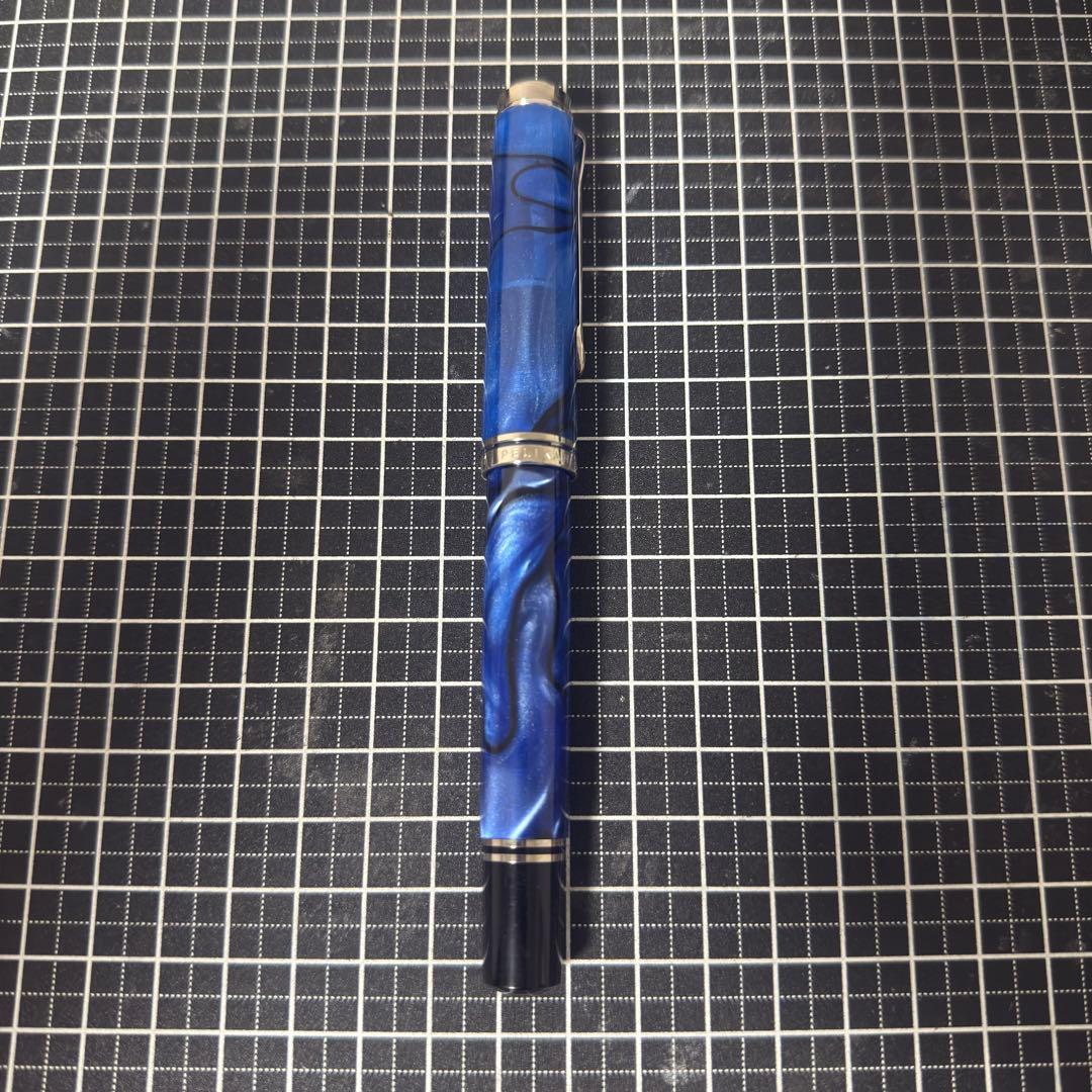 【値下げ不可】ペリカン 万年筆 M805 ブルーデューン EF