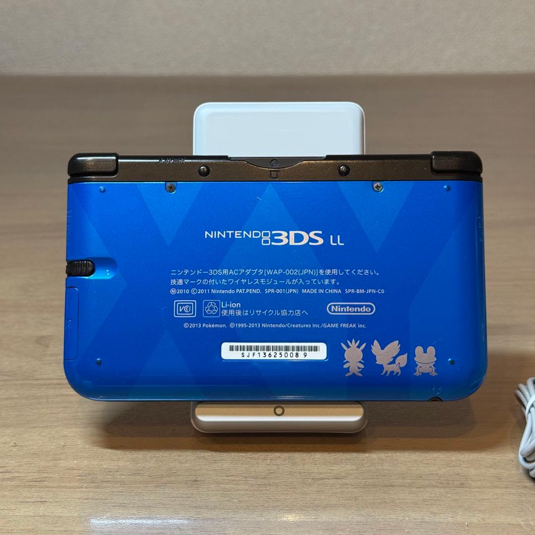 6-013 ニンテンドー3DS LL ポケットモンスターX パック 箱付き