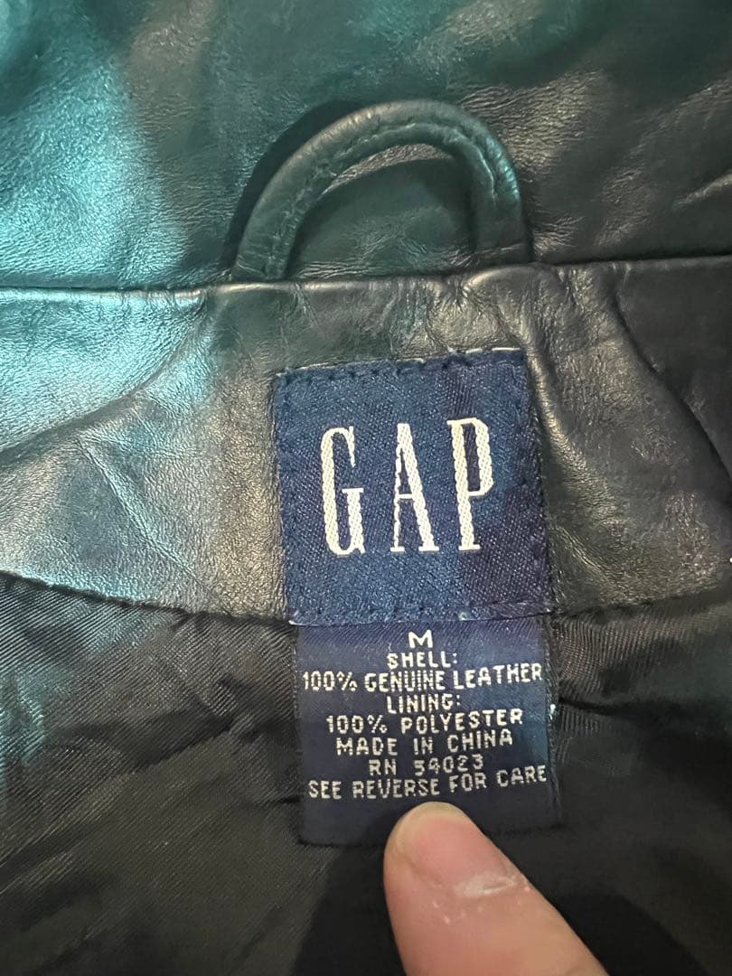 ろ*き様 OLD GAP オールドギャップ レザージャケット