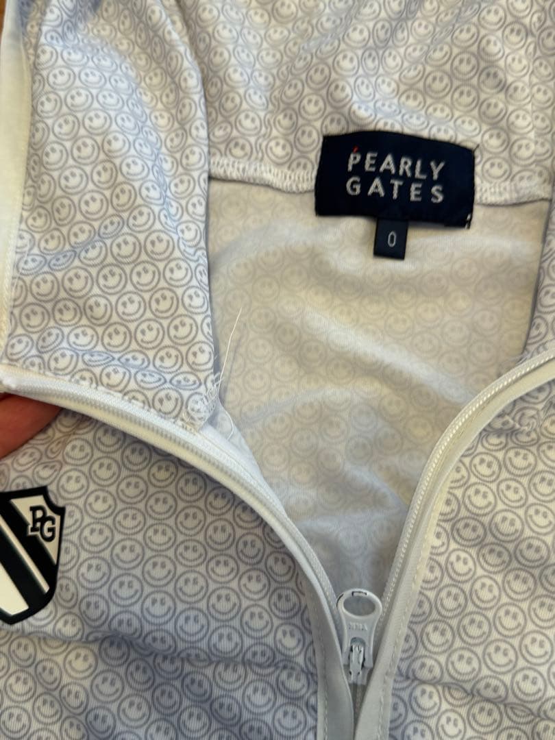 PEARLY GATES スマイリーフェイすパーカー　サイズ0