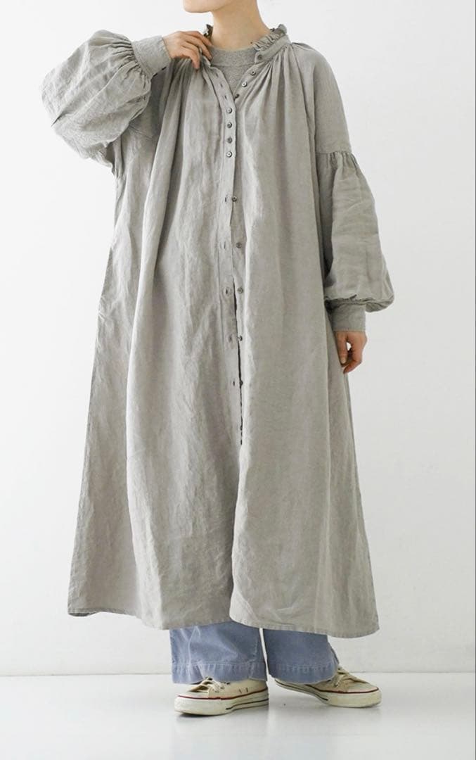 nest Robe ライトグレー ワンピース FREEサイズ