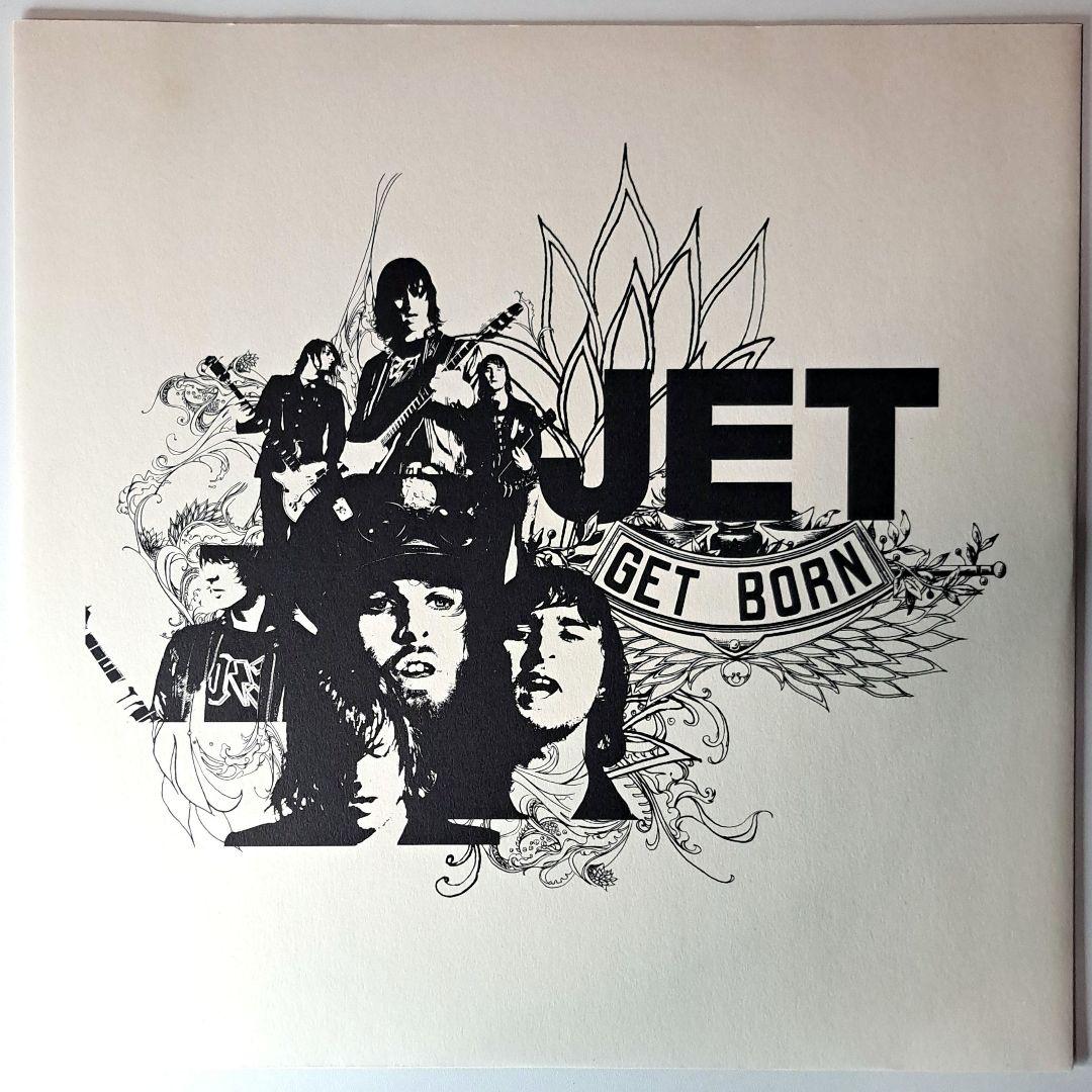 Jet　Get Born　オリジナル盤　レコード　LP　UK盤