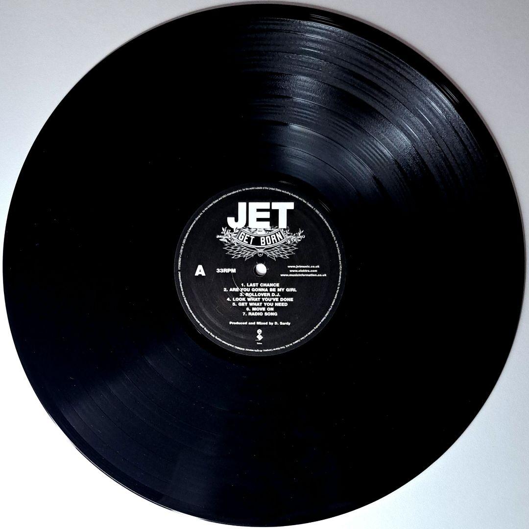 Jet　Get Born　オリジナル盤　レコード　LP　UK盤
