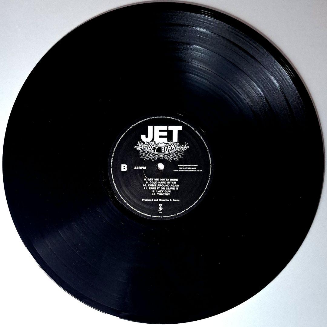 Jet　Get Born　オリジナル盤　レコード　LP　UK盤