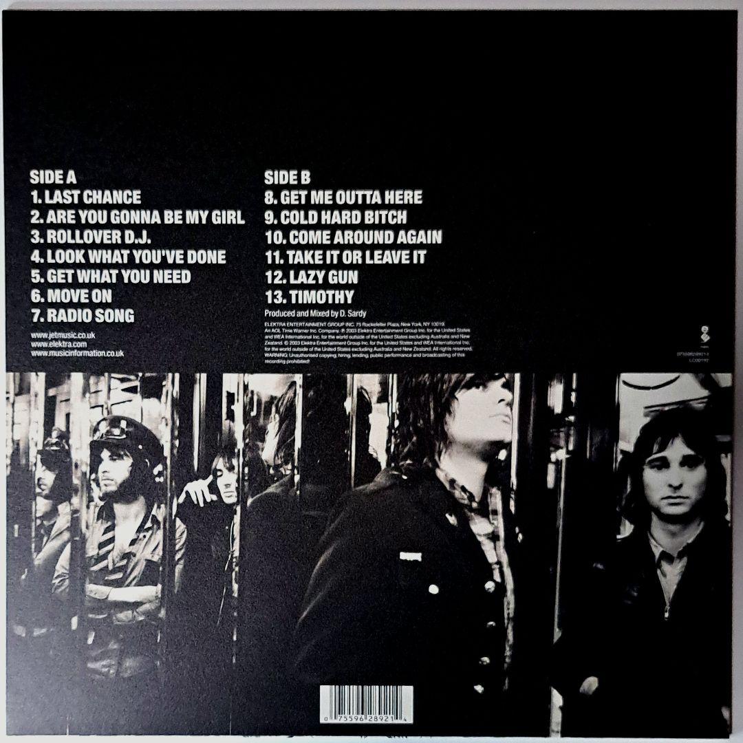 Jet　Get Born　オリジナル盤　レコード　LP　UK盤