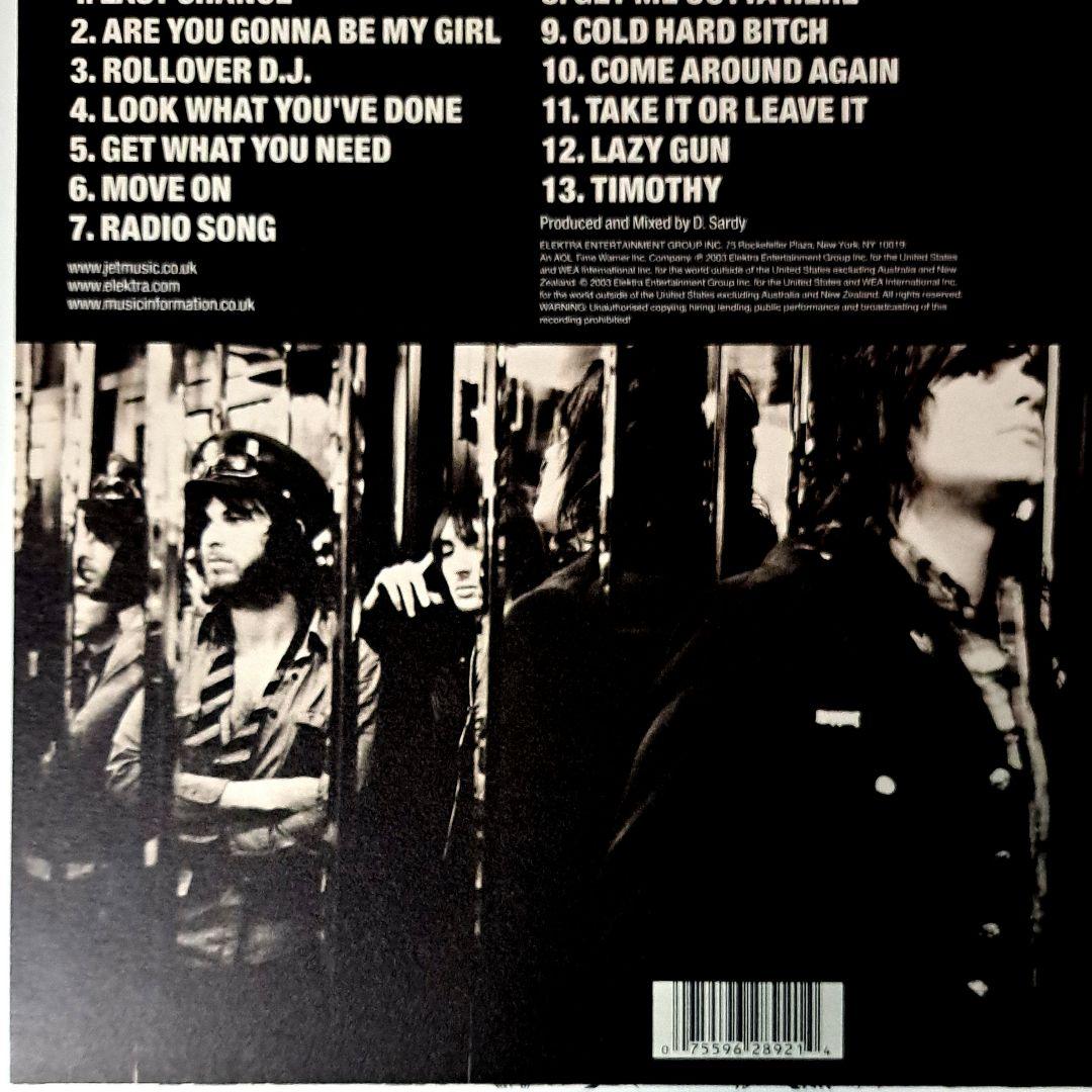 Jet　Get Born　オリジナル盤　レコード　LP　UK盤