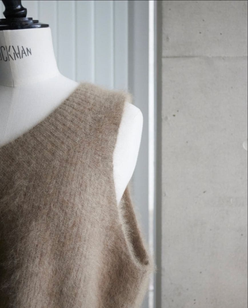 【maison de r】ラクーンミニジレ ダブルネーム キャメル 新品
