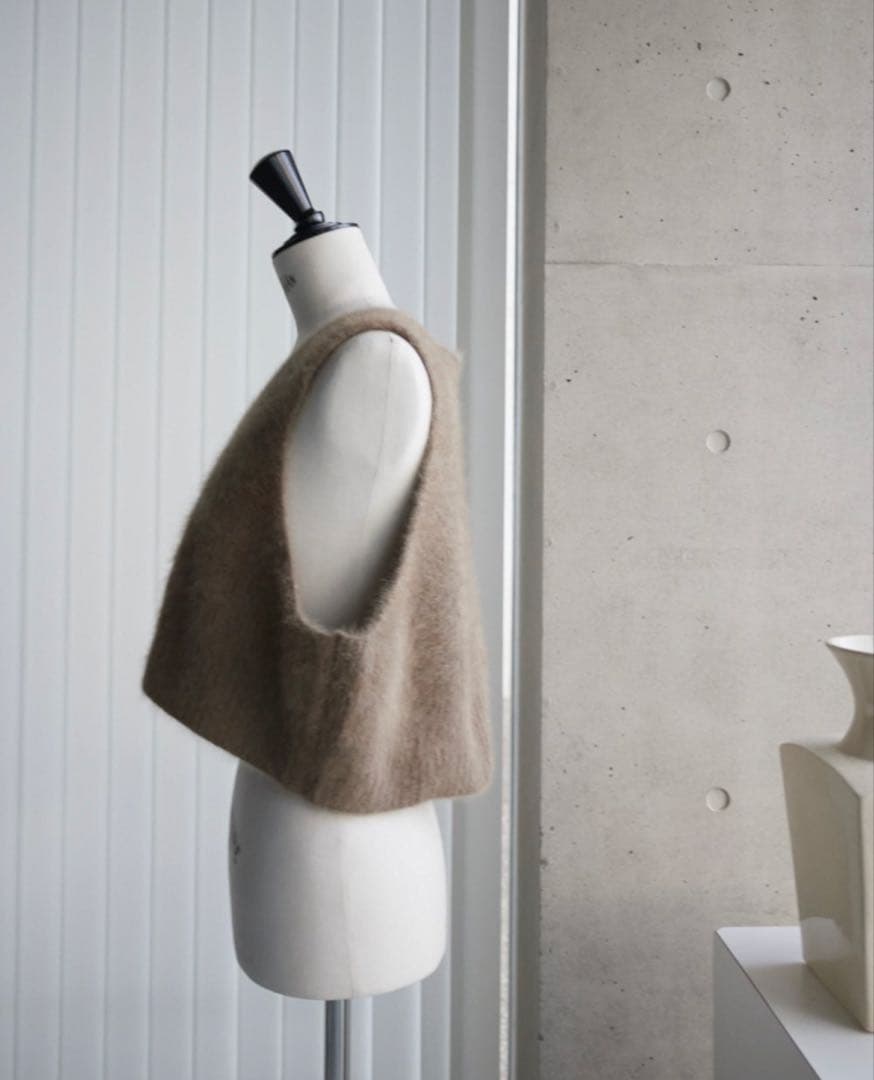 【maison de r】ラクーンミニジレ ダブルネーム キャメル 新品