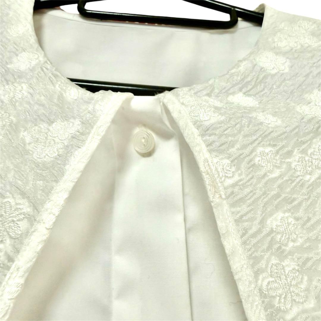 ビック襟　エムemm big collar blouse em