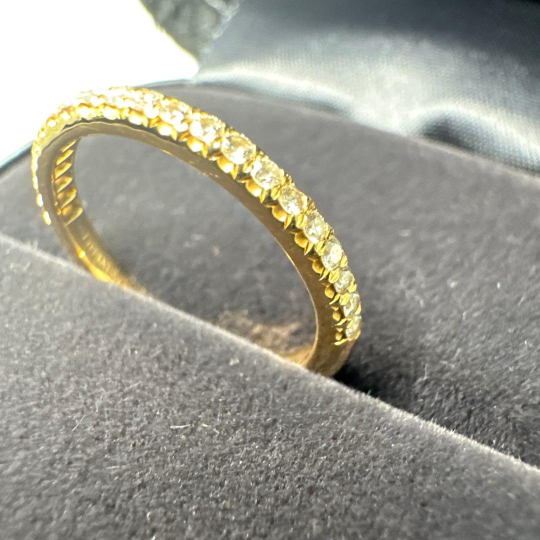 Tiffany & Co. ソレスト　ハーフエタニティリング　ゴールド　11号