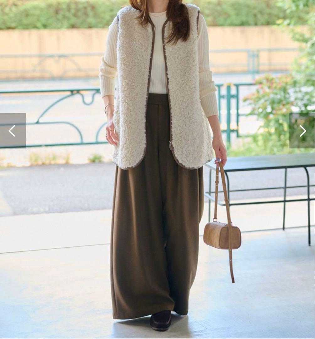 JOURNALSTANDARD relume/シープフェイクファージップベスト