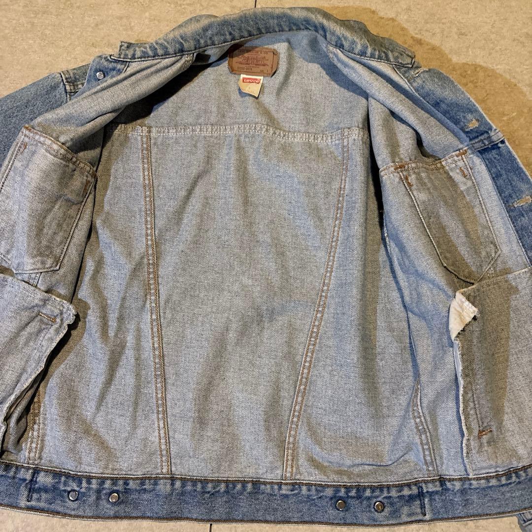 80s Levis リーバイス57508 USA製 デニムジャケット Gジャン