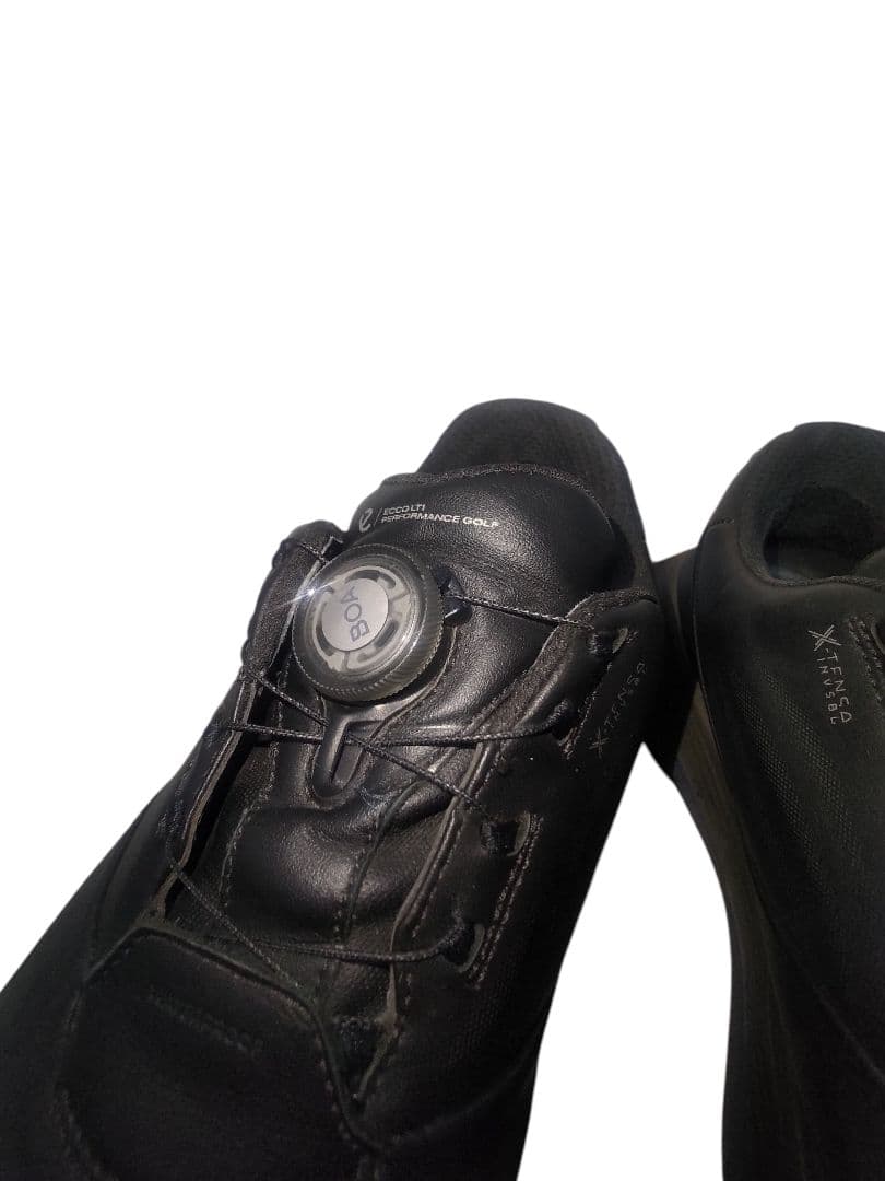 【美品】ecco ゴルフシューズ GOLF LT1 BOA サイズ27.5