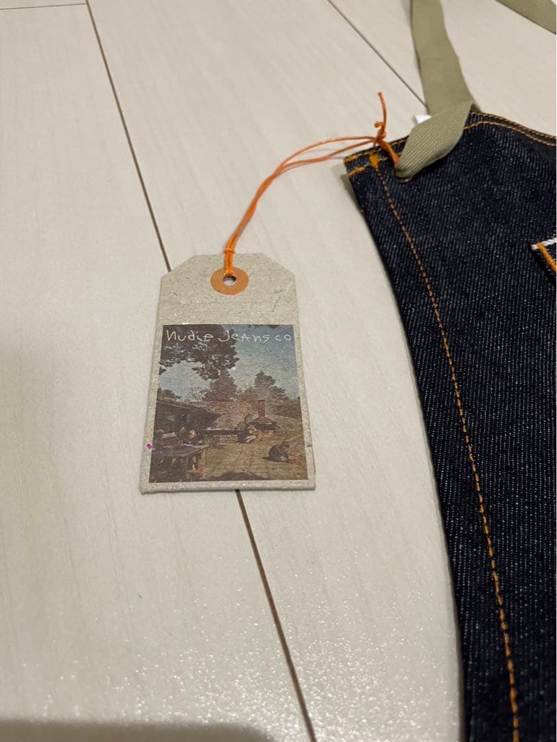 Nudie Jeans ヌーディージーンズ デニム生地エプロン
