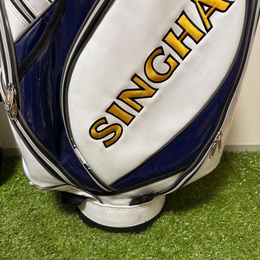 激レア SINGHA BEER キャディバッグ ゴルフバッグ 現地コンペ参加限定