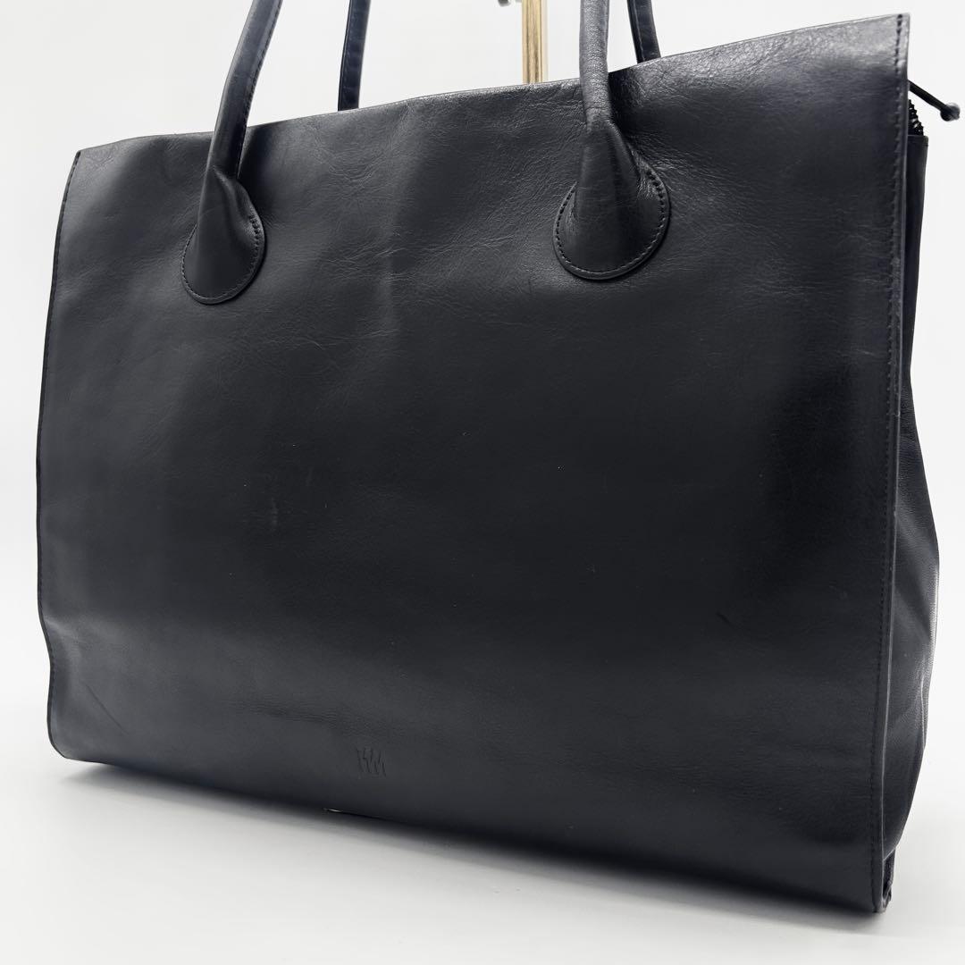 A720 ISSEY MIYAKE im product レザー A4トート 黒