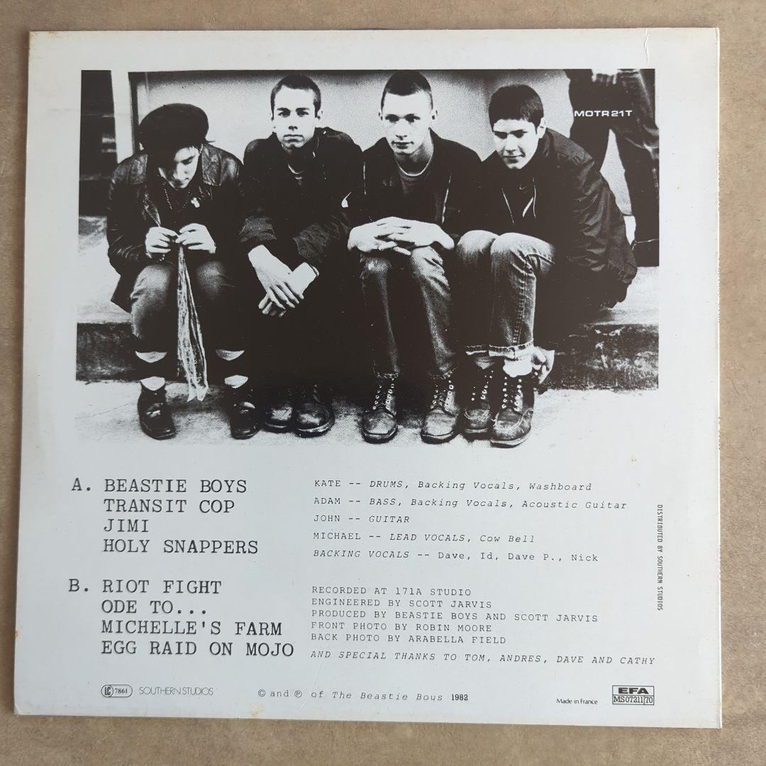 初期ビースティーボーイズ\"Polly Wog Stew\"パンクEPレア盤
