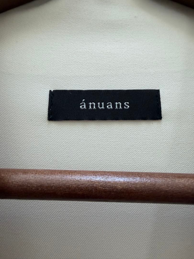 ánuans アイボリー ロングワンピース