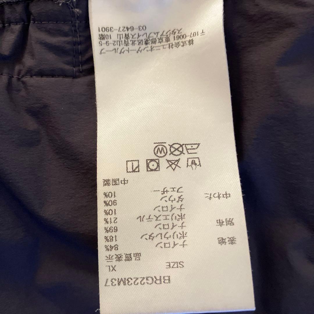 ね*だ様 BRIEFING ダウンベスト グレー