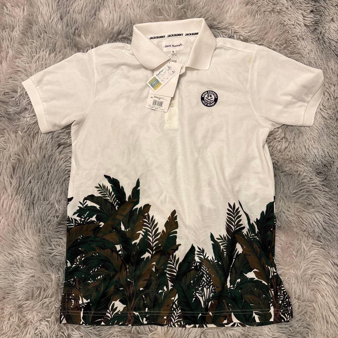 Jack Bunny!! CoolPass葉柄シャツ サイズ4