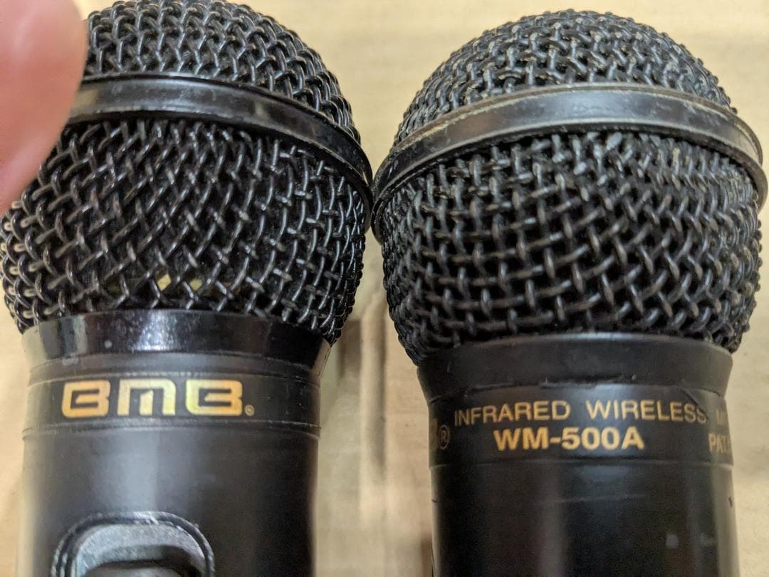 BMB ワイヤレスマイク WM-500A 2本セット