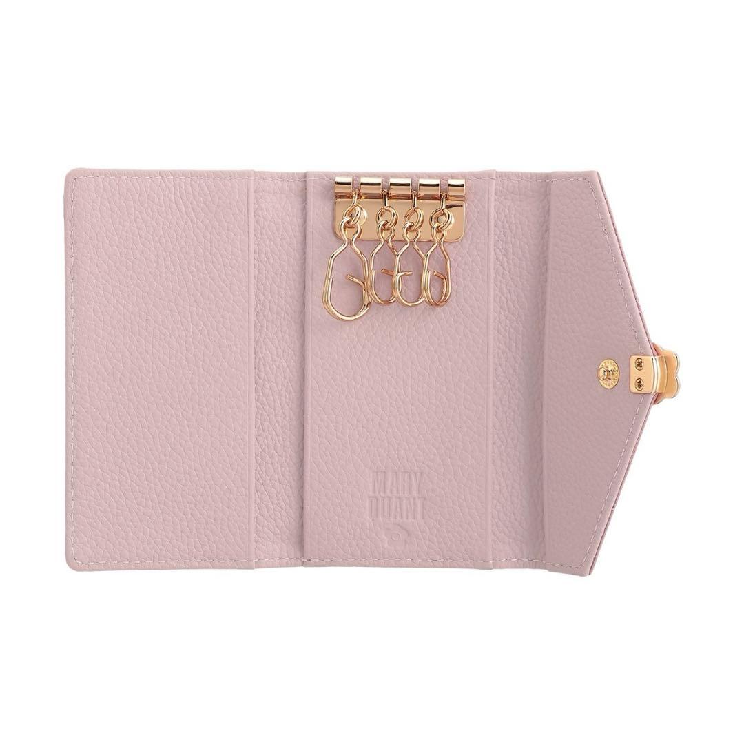 新品未使用 MARY QUANT キーケース ピンク ／ マリークワント