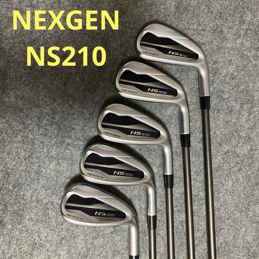 ネクスジェン NS210 アイアン 5本セット (6~PW) カーボンシャフト