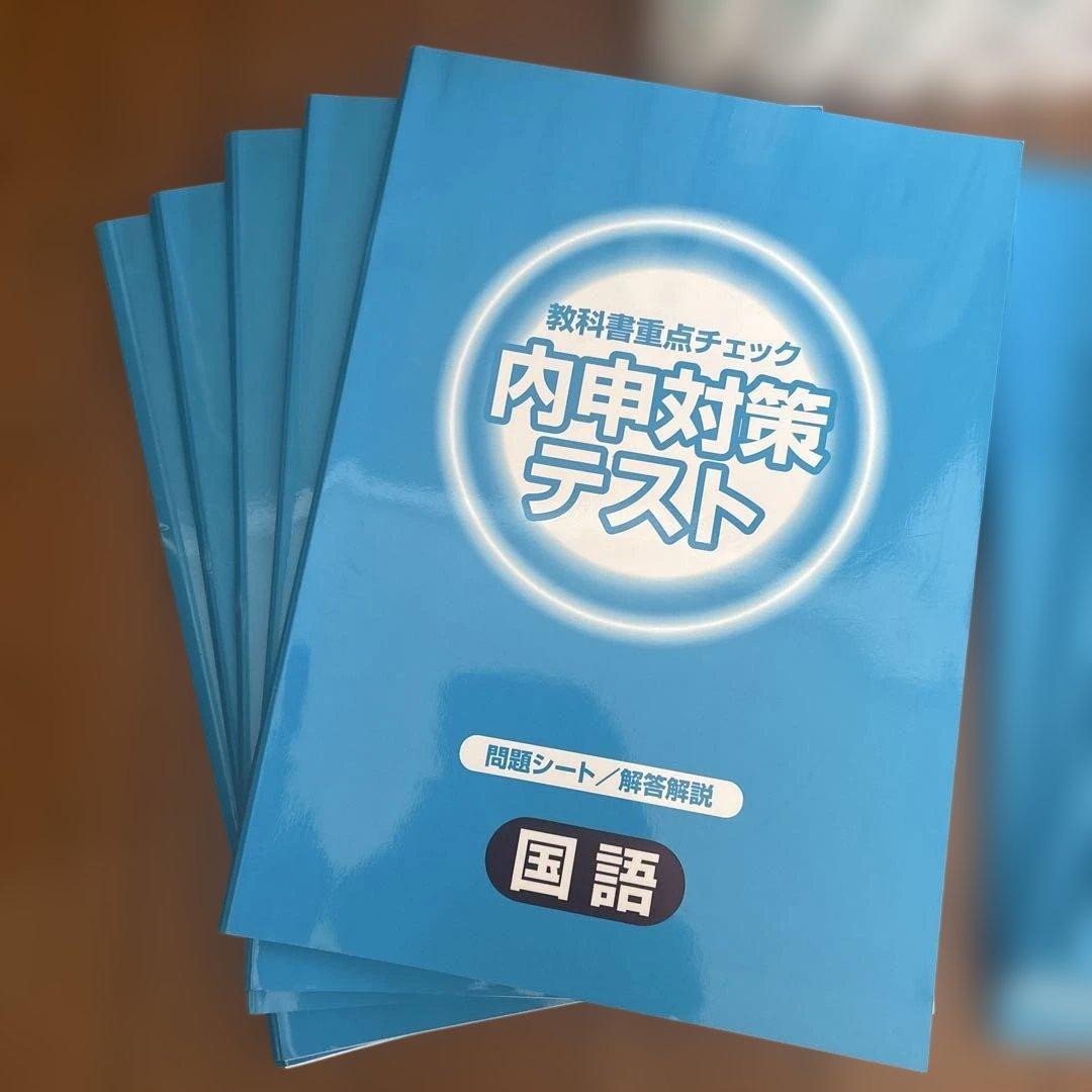 PASTEN 内申対策テスト（バインダー5冊セット）