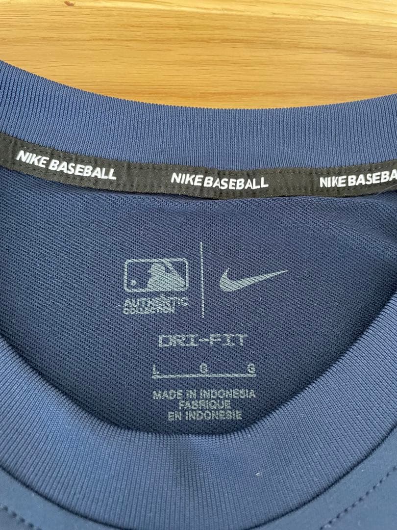 Nike MLB タンパベイ・レイズ　Tシャツ　ネイビーL