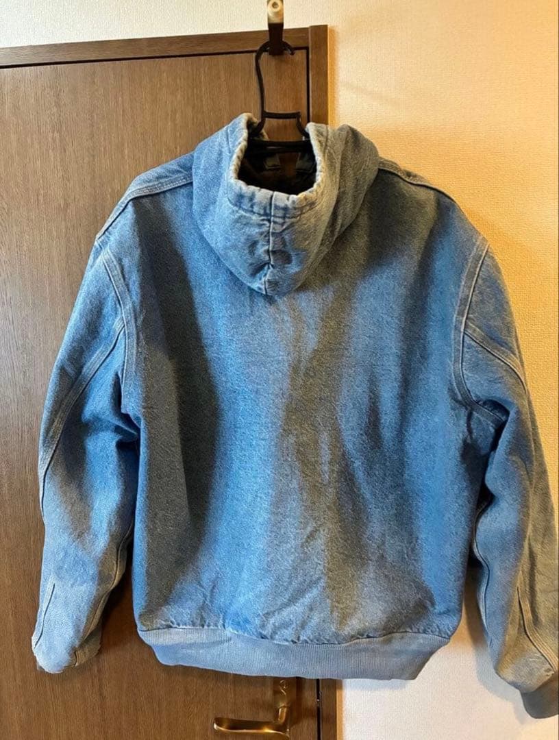 は*ら様 Carhartt アクティブジャケット フード付きデニムジャケット