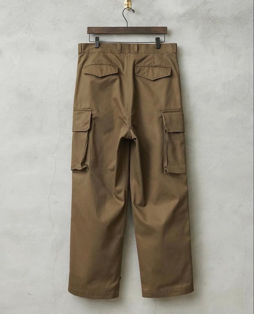 【WAIPER.inc／ワイパーインク】M-47 カーゴパンツ(後期型)ブラウン
