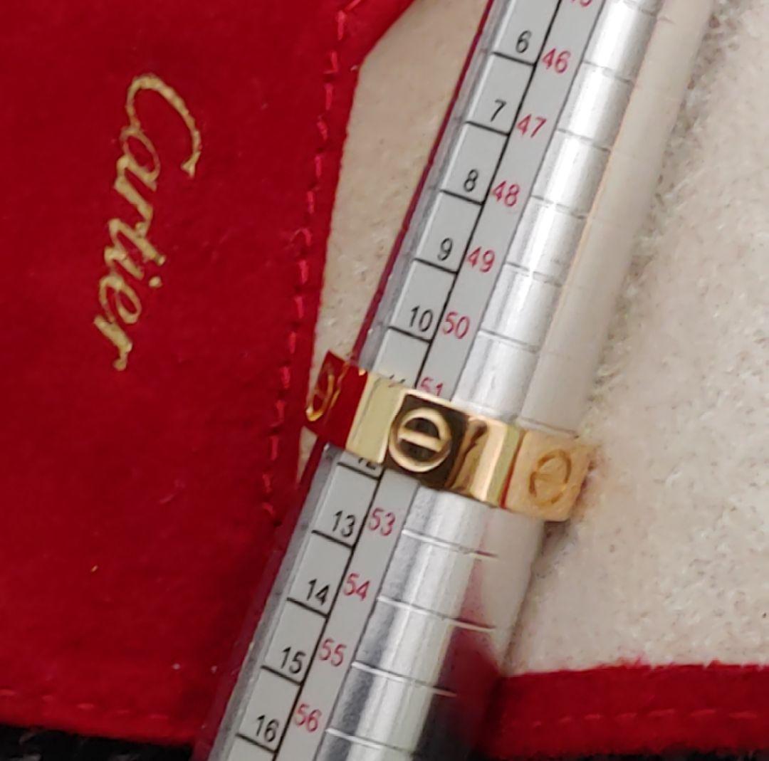 【証明書あり】Cartier カルティエ ラブリング YG　サイズ52