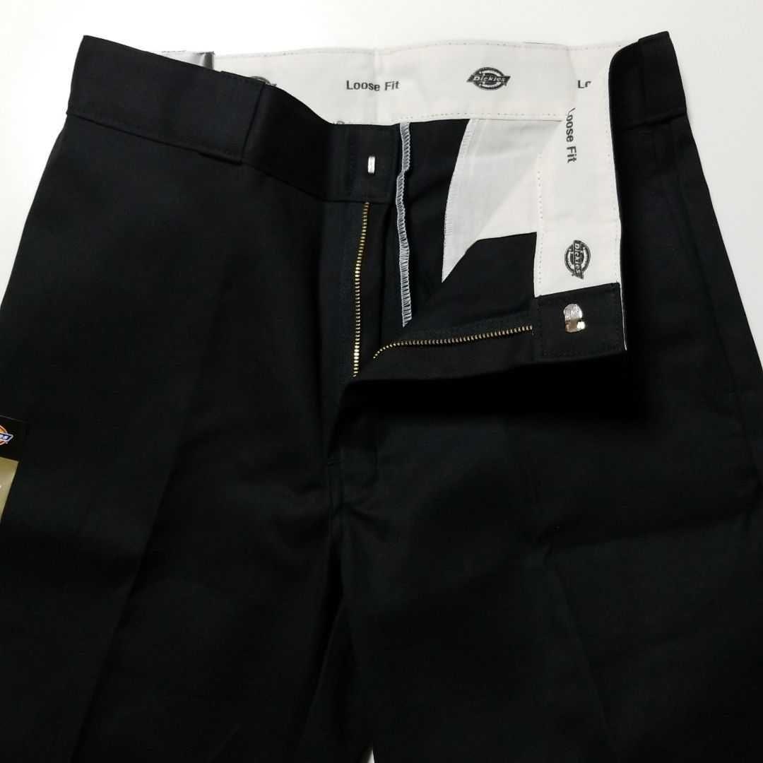 32×32【新品未使用】Dickies　ダブルニー　85283 　・BLACK・