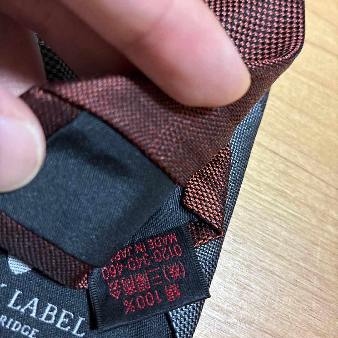 BLACK LABEL CRESTBRIDGE シルクネクタイ 5