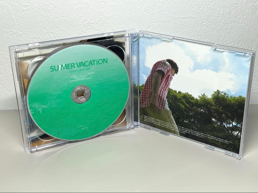 廃盤 CD 古川雄大 SUMMER VACATION 初回限定盤 DVD付き