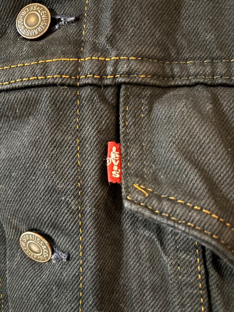Levi's ブラックデニムジャケット