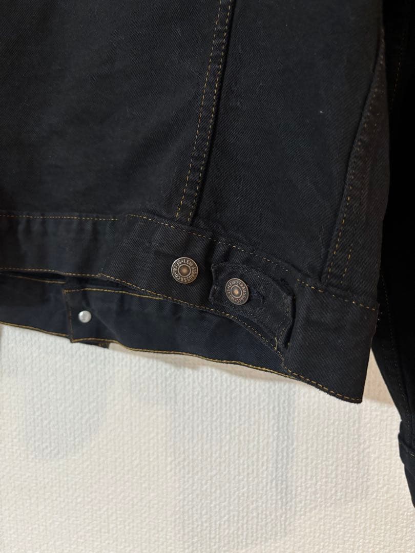 Levi's ブラックデニムジャケット