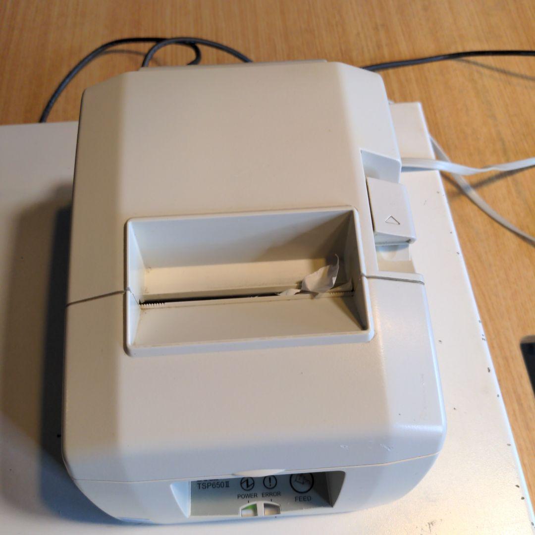 トム　レジ2台セット　TSP650II　金庫　ドロアー