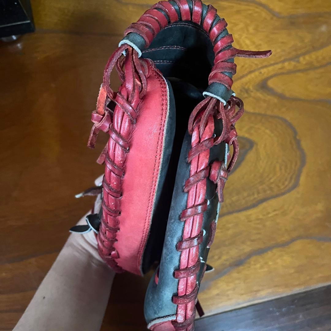 ミズノ 軟式 野球 グローブ 大人用 キャッチャーミット 使用感はあります164