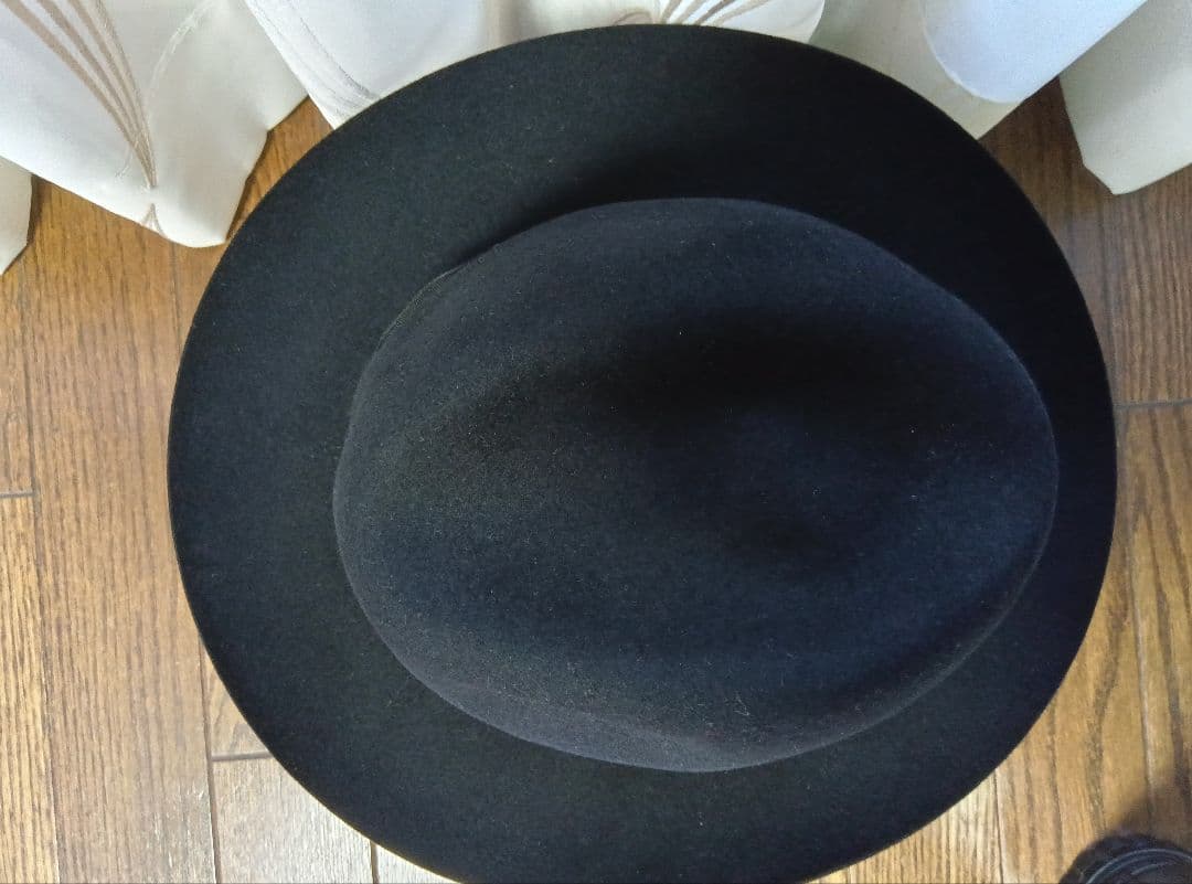 Borsalino ボルサリーノ 【美品】ラビットウールフェルト 中折れハット