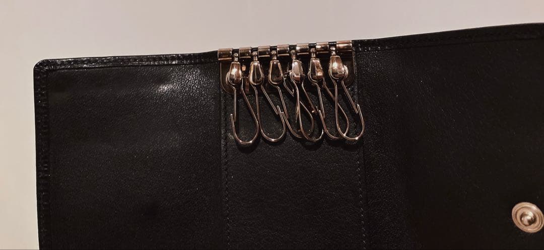 LOEWE ロエベ 6連 キーケース アマソナ アナグラム レザー